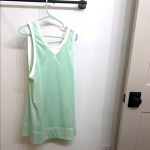 Green Sleeveless Relaxed Jumpsuit